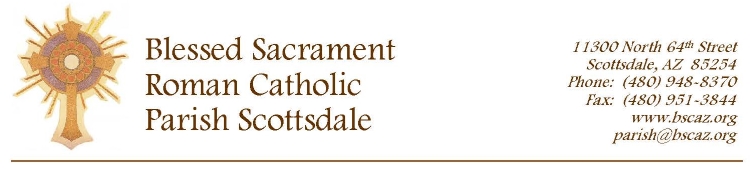 Blessed Sacrament logo