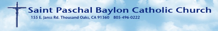 St. Paschal Baylon Church logo