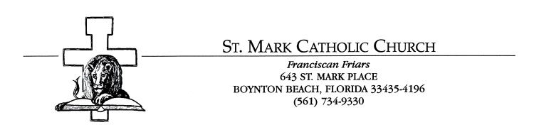 St. Mark Church logo