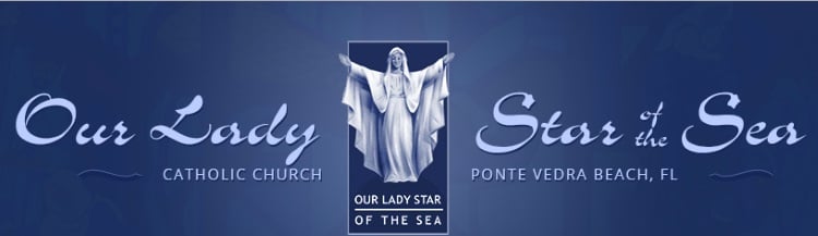 Our Lady Star of the Sea Church logo