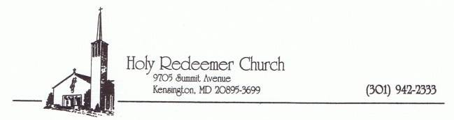 Holy Redeemer logo