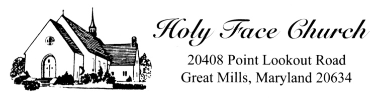 Holy Face Church logo