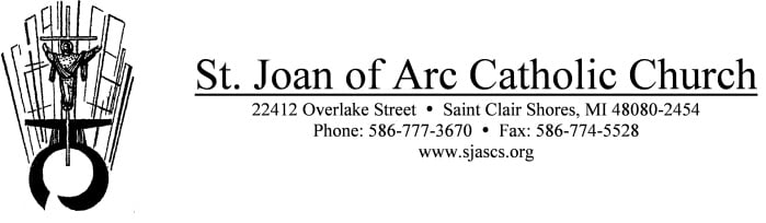 St. Joan of Arc Catholic Church logo