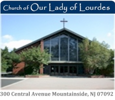The Church of Our Lady of Lourdes logo