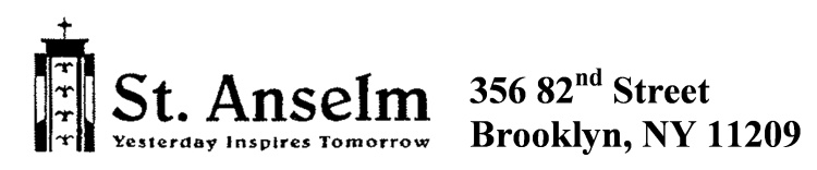 St  Anselm logo