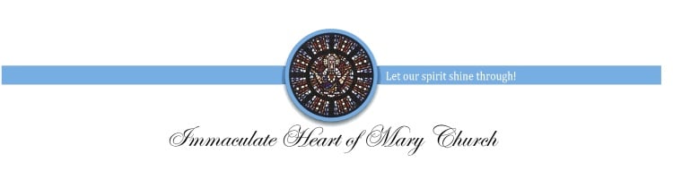 Immaculate Heart of Mary Parish logo