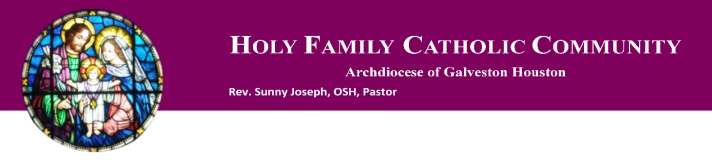 Holy Family Parish logo