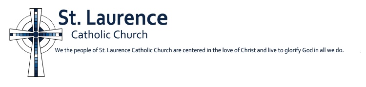 St. Laurence Catholic Church logo