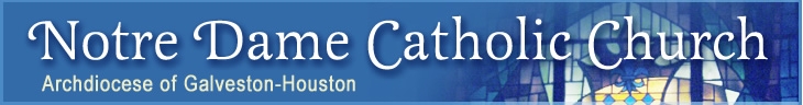 Notre Dame Catholic Church logo