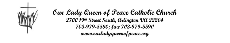 Our Lady Queen of Peace Church logo