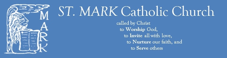 ST. MARK Catholic Church logo