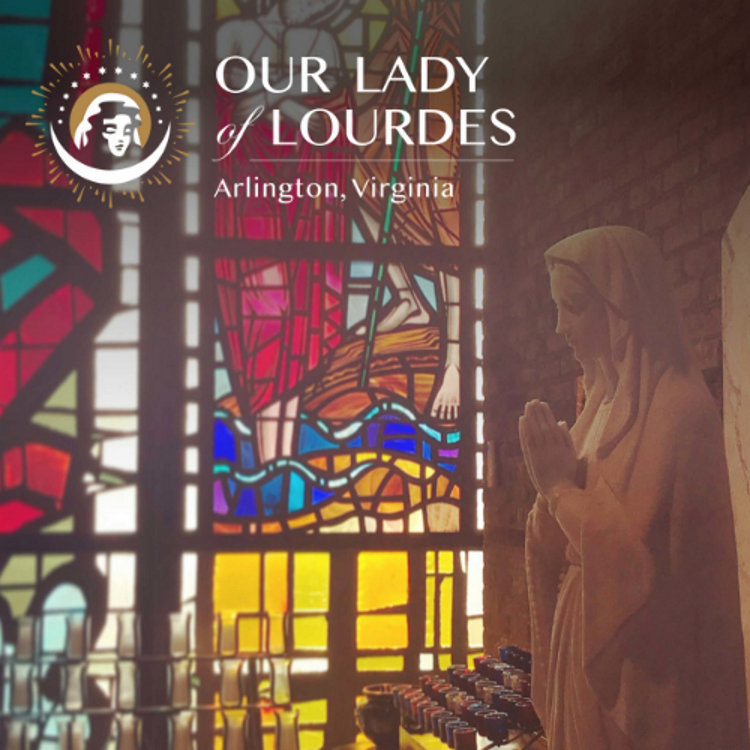 Our Lady of Lourdes Catholic Church logo